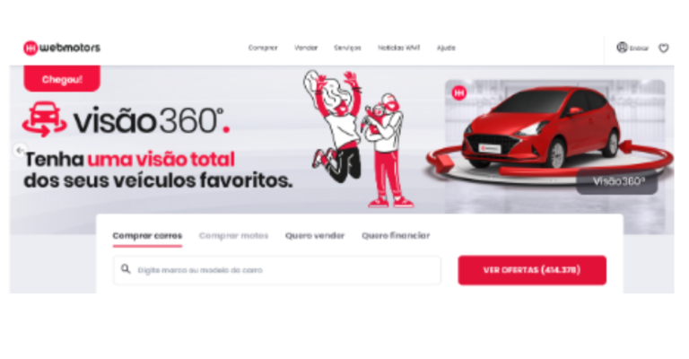 Webmotors é a nova parceira Impel