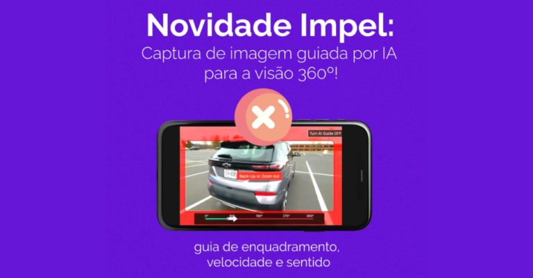 Novidade Impel: Captura de imagem guiada por IA para a visão 360º!